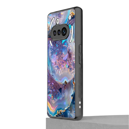 Crystal Veil nothing phone 3a mobile cover | shockproof glass phone case