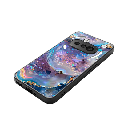 Crystal Veil stylish phone case for nothing phone 3a | glossy glass and slim fit