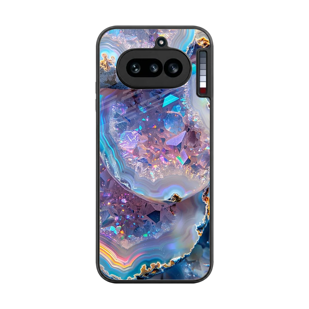 Crystal Veil back phone cover | glass case for nothing phone 4a