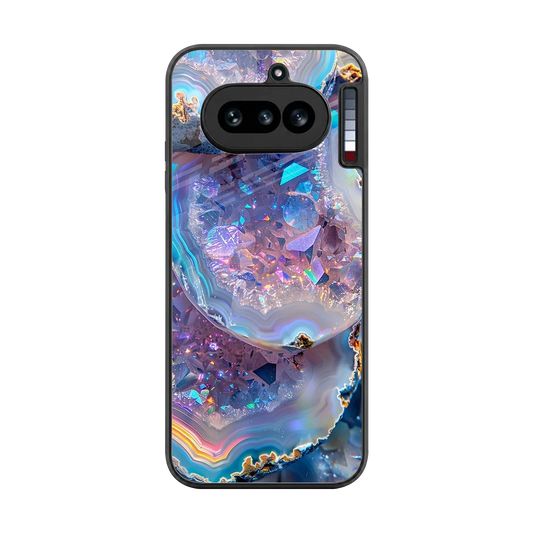 Crystal Veil back phone cover | glass case for nothing phone 4a