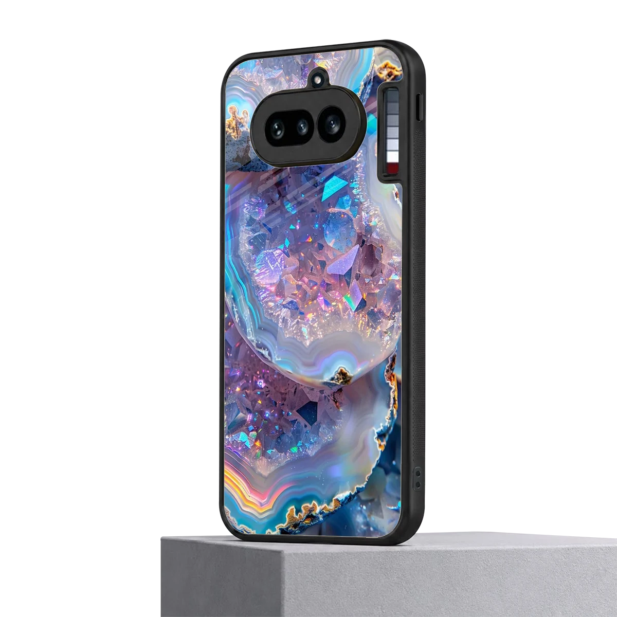 Crystal Veil nothing phone 4a mobile cover | shockproof glass phone case