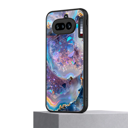 Crystal Veil nothing phone 4a mobile cover | shockproof glass phone case