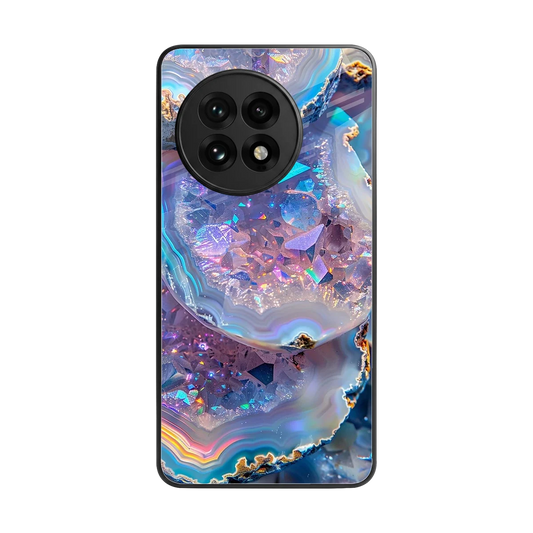 Crystal Veil back phone cover | glass case for oneplus 13r
