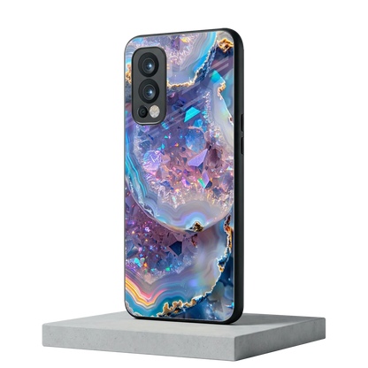 Crystal Veil oneplus nord 2 mobile cover | shockproof glass phone case