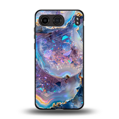 Crystal Veil back phone cover | glass case for oneplus nord 4