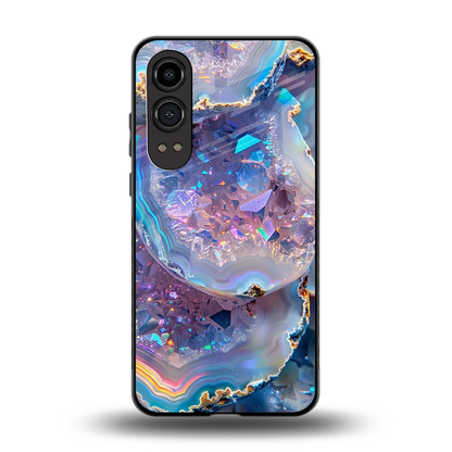 Crystal Veil back phone cover | glass case for oneplus nord ce 4 lite
