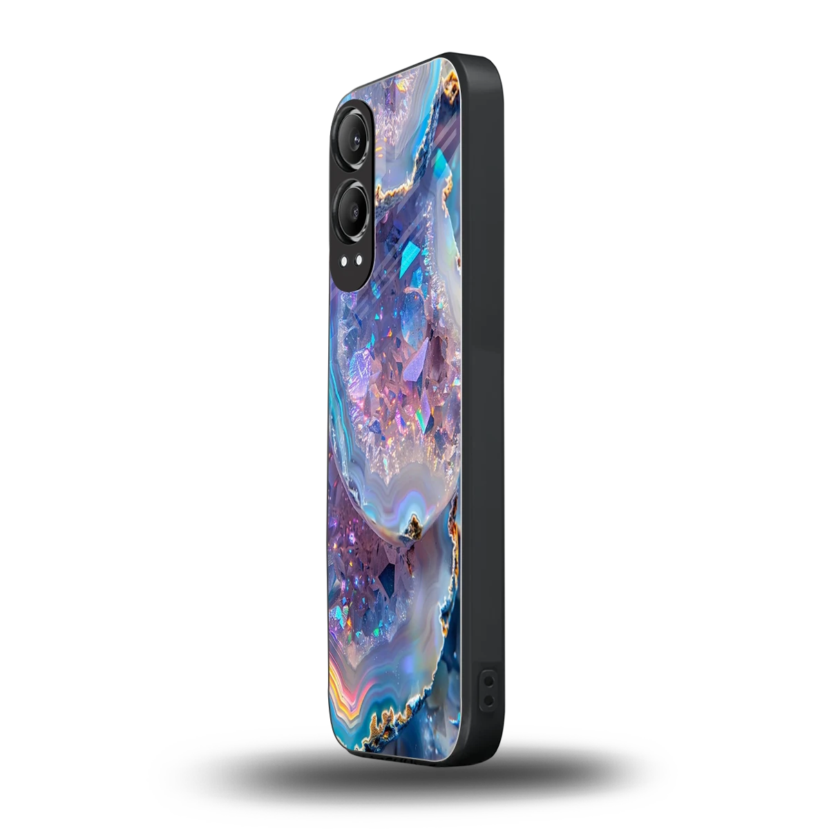 Crystal Veil oneplus nord ce 4 lite mobile cover | shockproof glass phone case