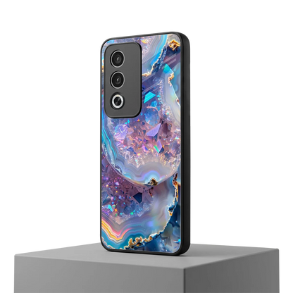 Crystal Veil oppo a3 pro mobile cover | shockproof glass phone case