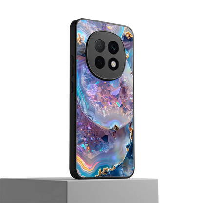 Crystal Veil oppo f29 pro 5g mobile cover | shockproof glass phone case