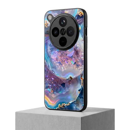 Crystal Veil oppo find x8 mobile cover | shockproof glass phone case