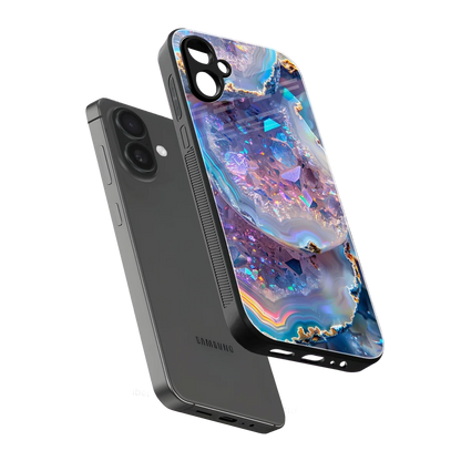 Crystal Veil sleek samsung galaxy a06 5g cover with tempered glass back and TPU edges