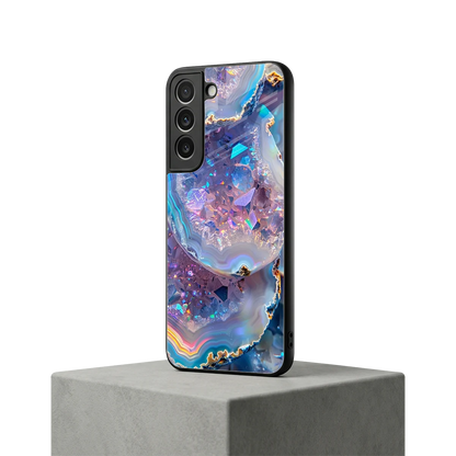 Crystal Veil samsung galaxy s22 mobile cover | shockproof glass phone case