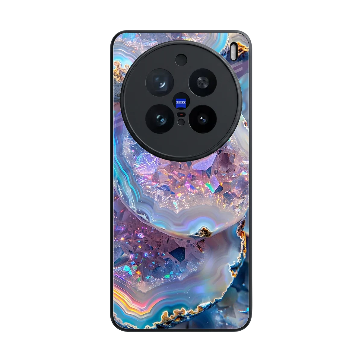 Crystal Veil back phone cover | glass case for vivo x200 pro