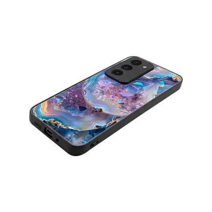 Crystal Veil stylish phone case for redmi 15 5g | glossy glass and slim fit