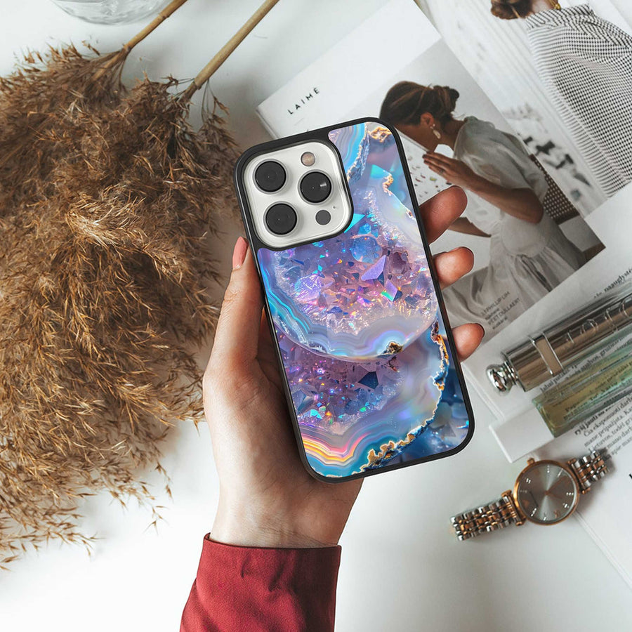 Crystal Veil Phone Case for Iphone 13 | Glass Case