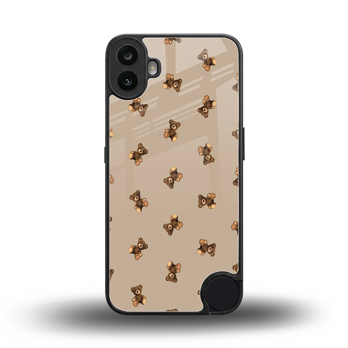 Cuddle Mode back phone cover | glass case for cmf nothing phone 1