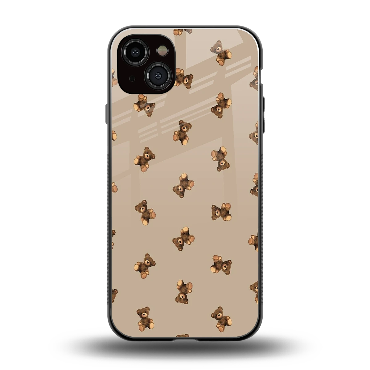 Cuddle Mode back phone cover | glass case for iphone 14 plus