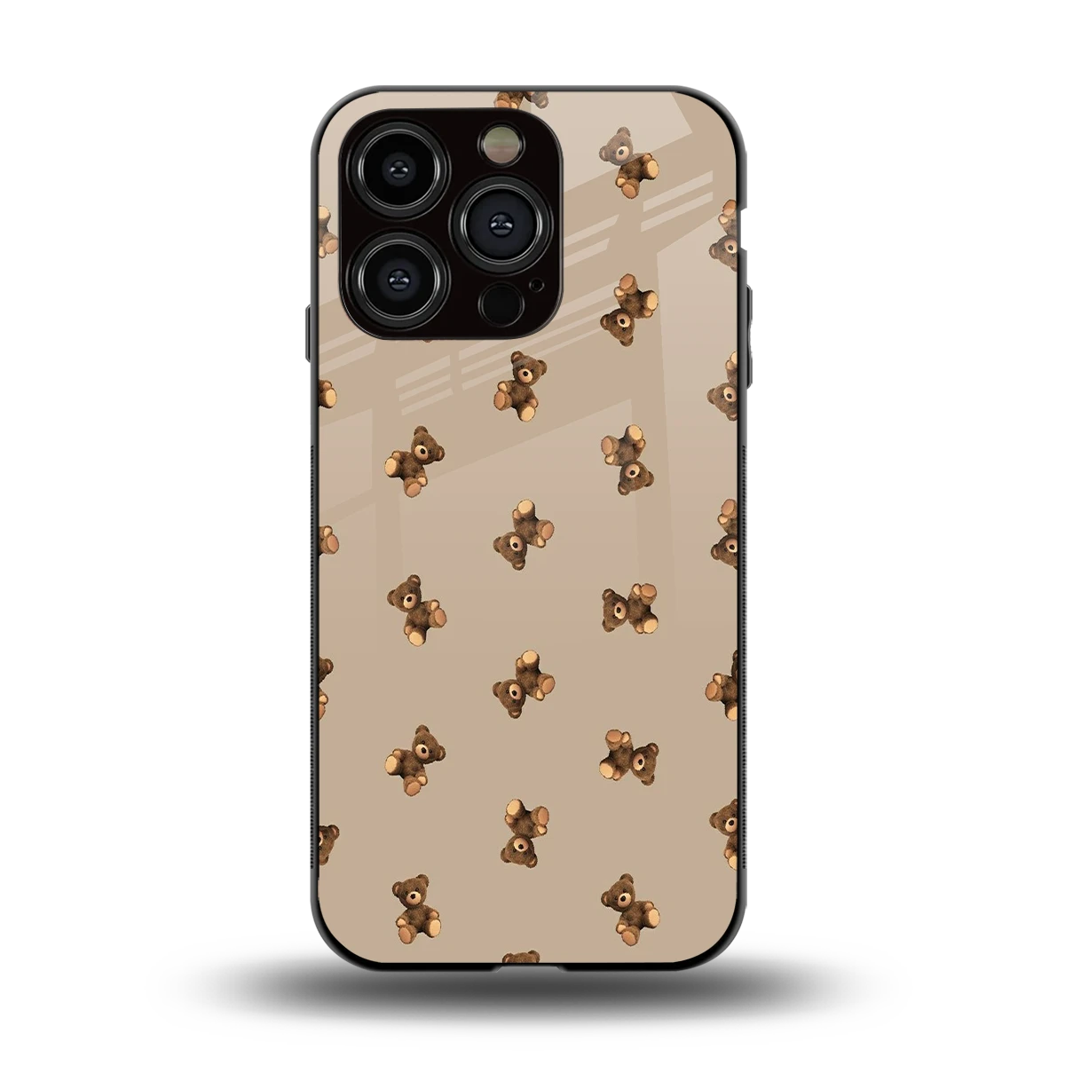 Cuddle Mode back phone cover | glass case for iphone 15 pro