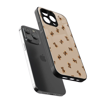Cuddle Mode sleek iphone 15 pro cover with tempered glass back and TPU edges