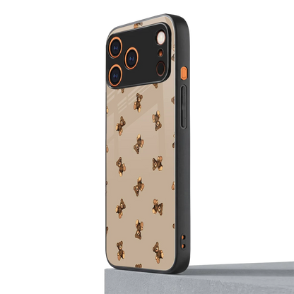 Cuddle Mode iphone 17 pro mobile cover | shockproof glass phone case