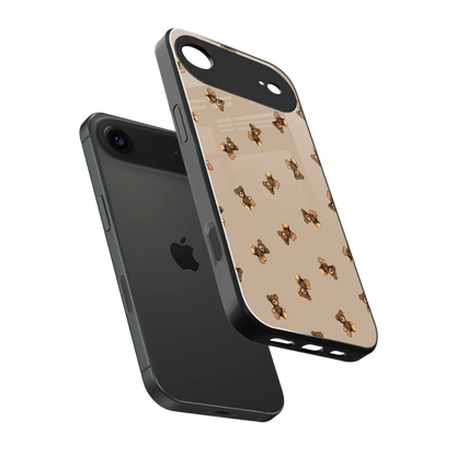 Cuddle Mode sleek iphone air cover with tempered glass back and TPU edges