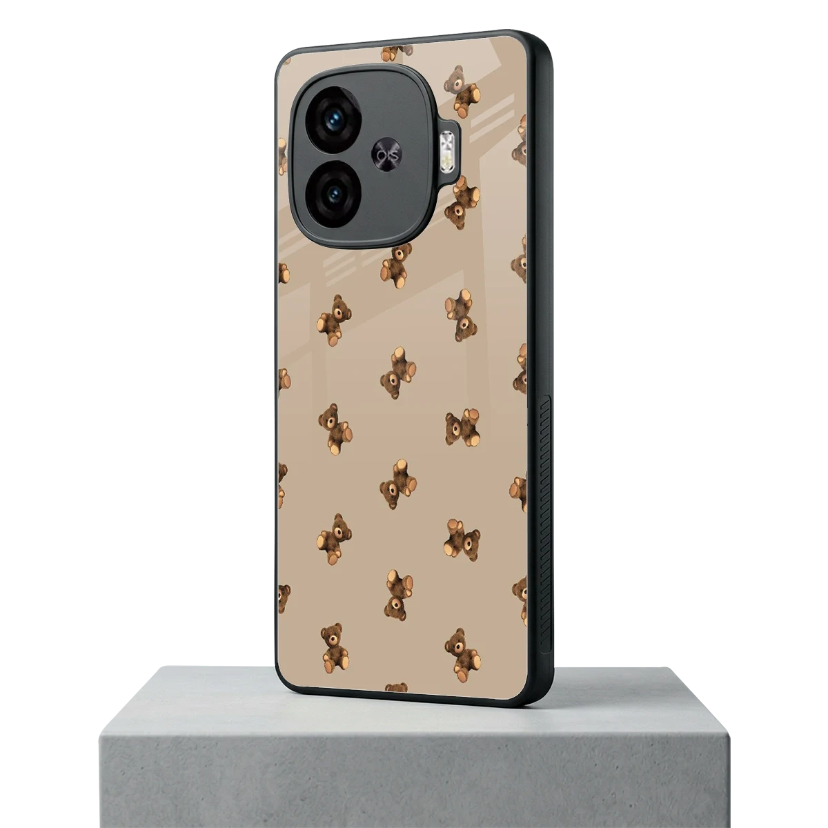 Cuddle Mode iqoo neo 10r 5g mobile cover | shockproof glass phone case