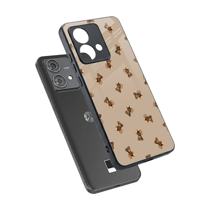 Cuddle Mode sleek motorola edge 40 neo 5g cover with tempered glass back and TPU edges