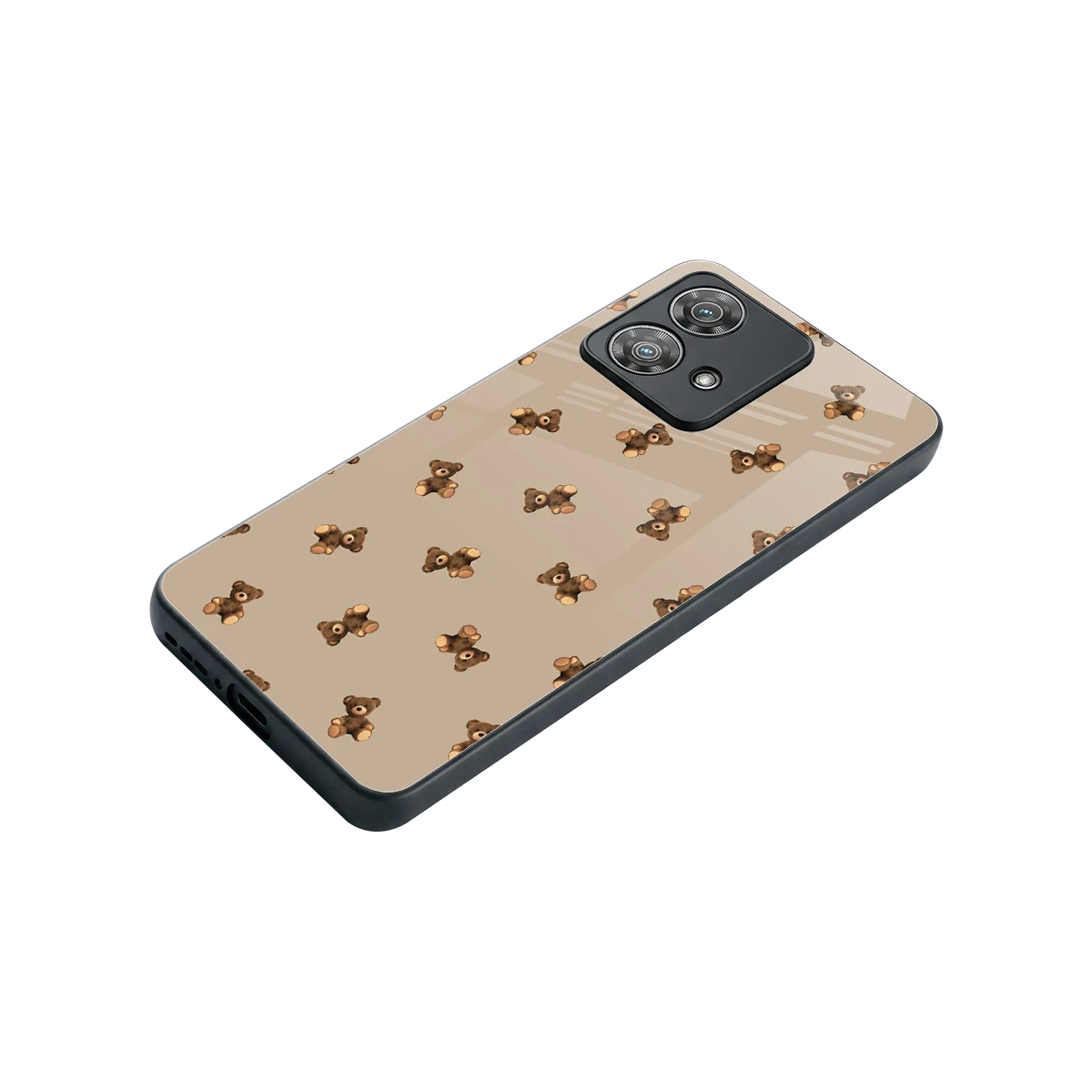 Cuddle Mode stylish phone case for motorola edge 40 neo 5g | glossy glass and slim fit