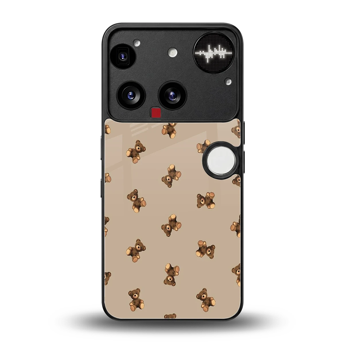 Cuddle Mode back phone cover | glass case for nothing phone 3