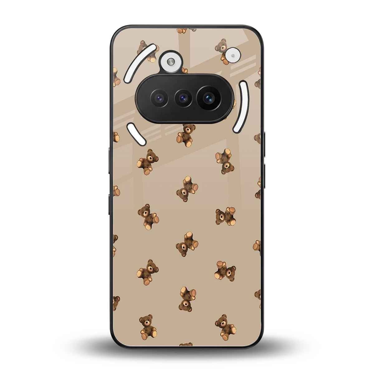 Cuddle Mode back phone cover | glass case for nothing phone 3a
