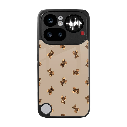 Cuddle Mode back phone cover | glass case for nothing phone 4a pro