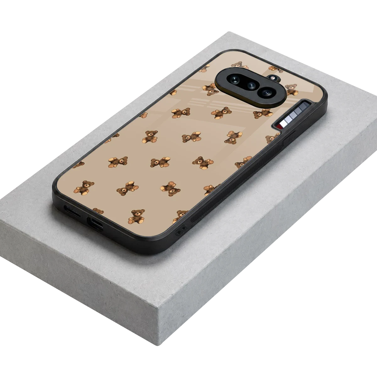 Cuddle Mode stylish phone case for nothing phone 4a | glossy glass and slim fit