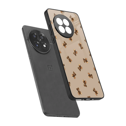 Cuddle Mode sleek oneplus 13r cover with tempered glass back and TPU edges