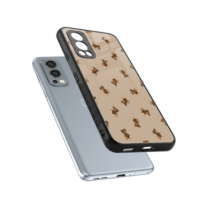 Cuddle Mode sleek oneplus nord 2 cover with tempered glass back and TPU edges