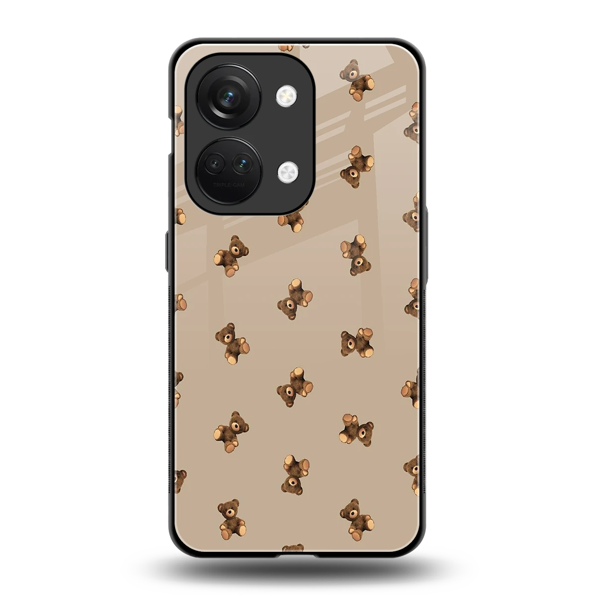 Cuddle Mode back phone cover | glass case for oneplus nord 3