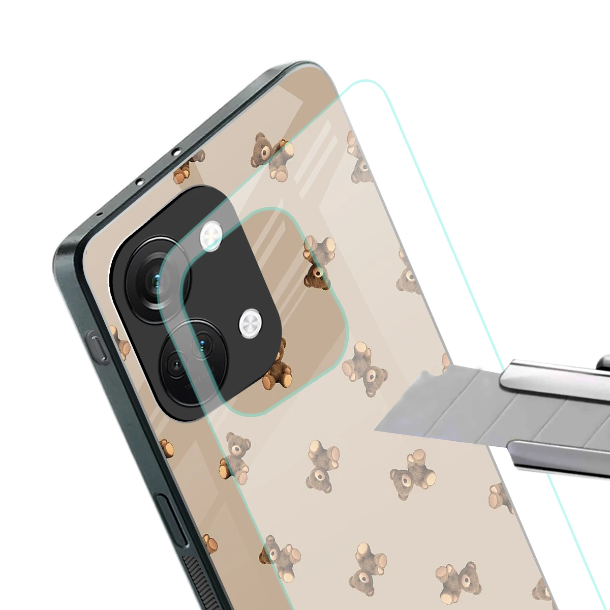 Cuddle Mode stylish phone case for oneplus nord 3 | glossy glass and slim fit