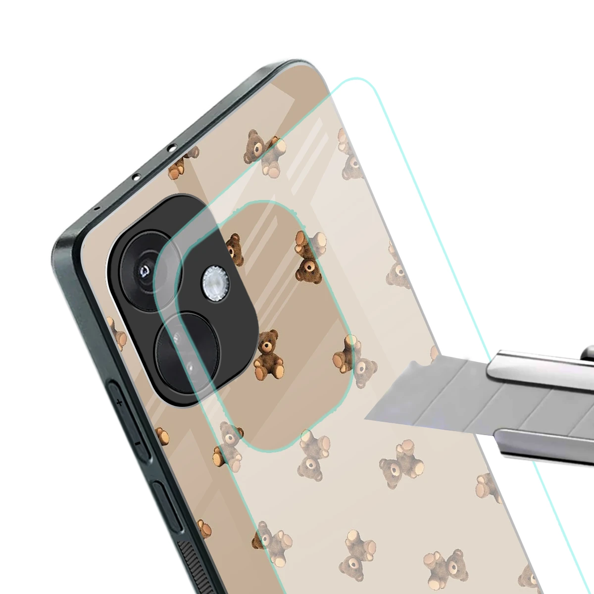 Cuddle Mode stylish phone case for oneplus nord ce 3 | glossy glass and slim fit