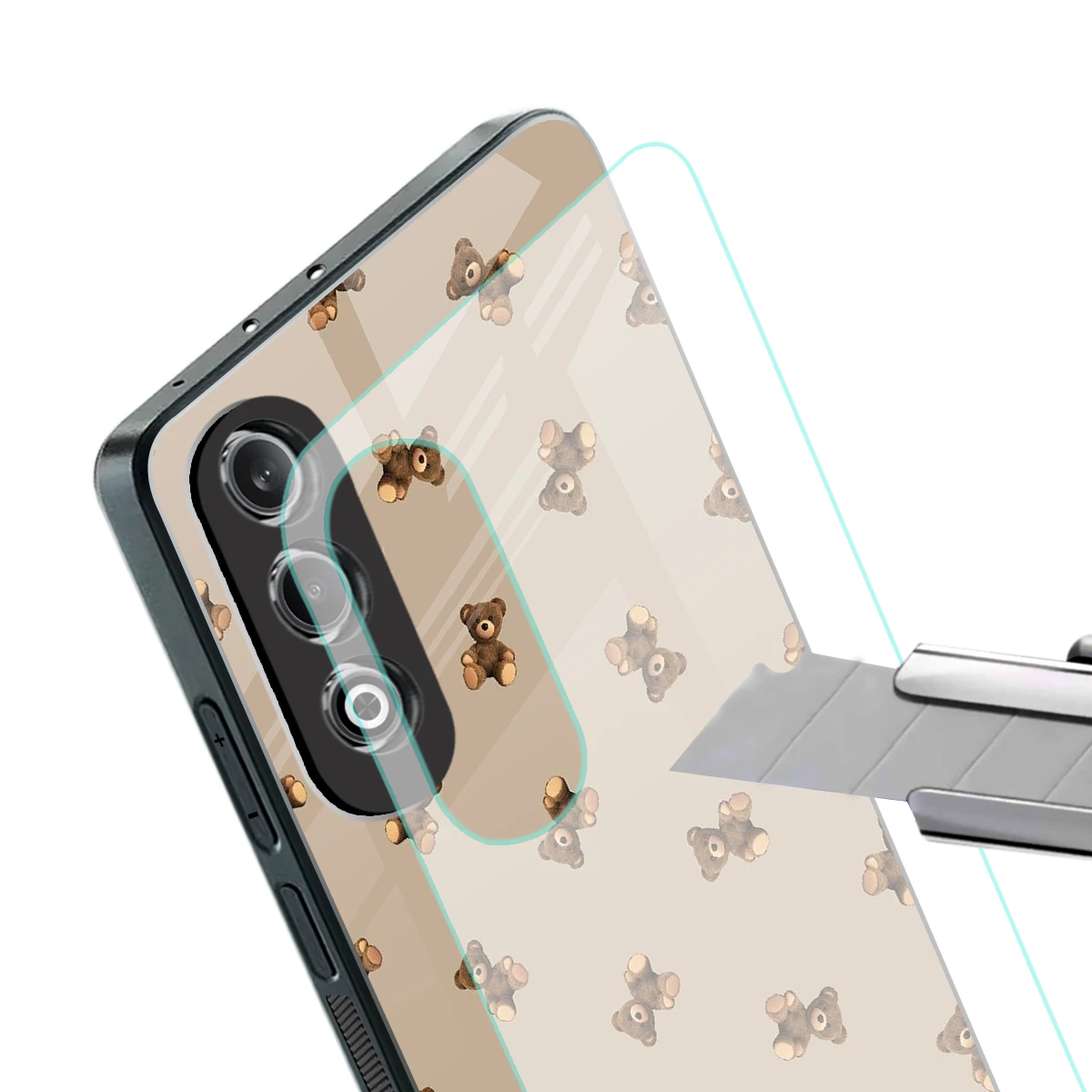 Cuddle Mode stylish phone case for oneplus nord ce 4 | glossy glass and slim fit