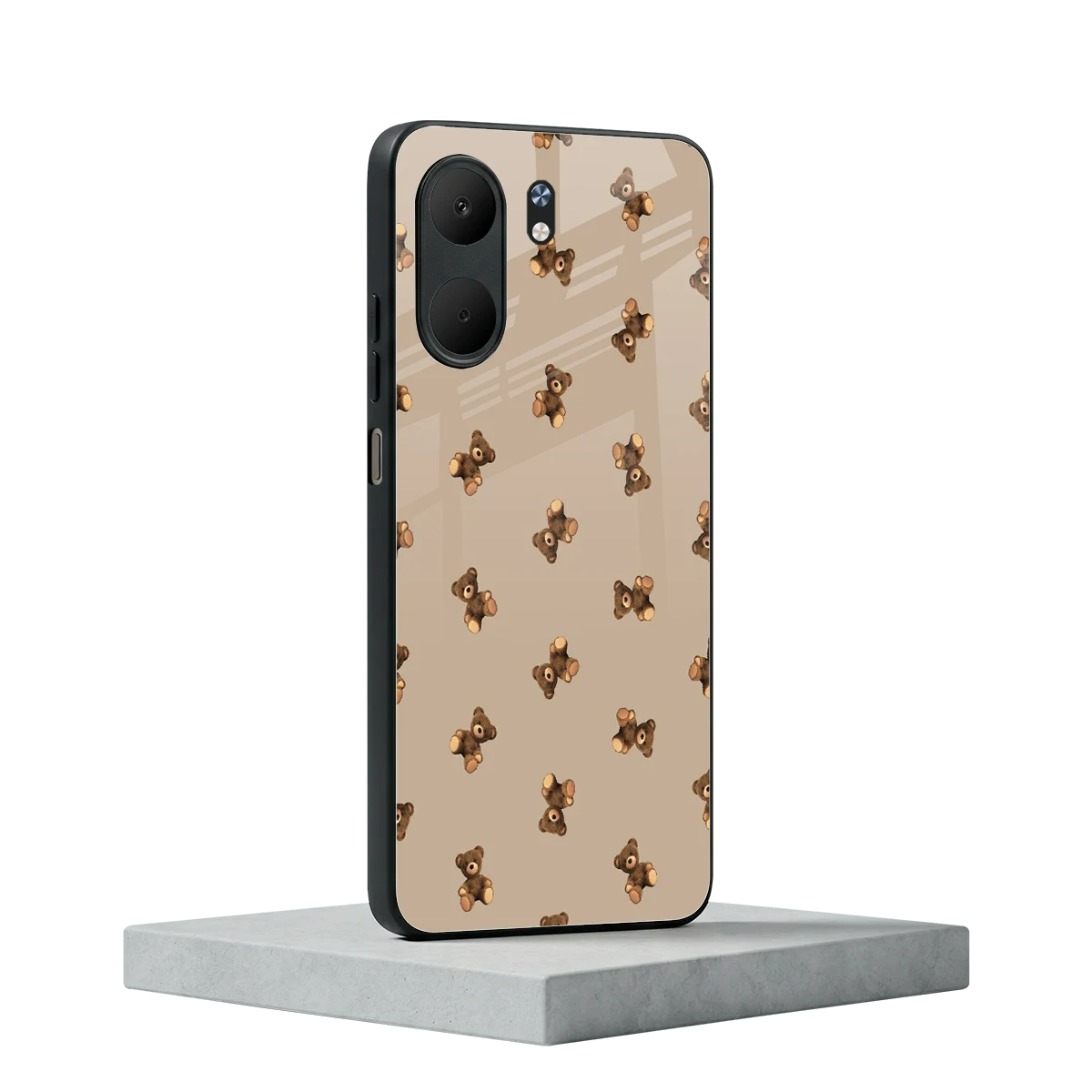 Cuddle Mode oppo a5x 5g mobile cover | shockproof glass phone case
