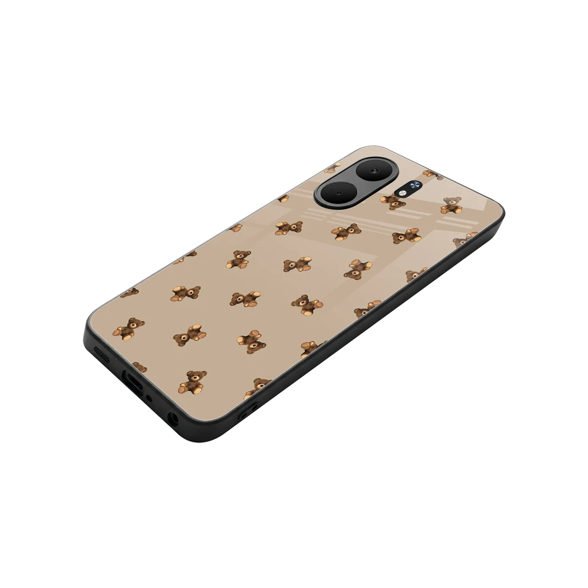 Cuddle Mode stylish phone case for oppo a5x 5g | glossy glass and slim fit