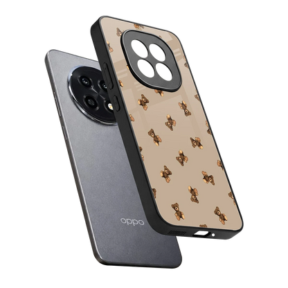 Cuddle Mode sleek oppo f29 pro 5g cover with tempered glass back and TPU edges