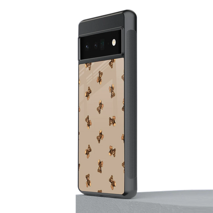 Cuddle Mode stylish phone case for google pixel 6 pro | glossy glass and slim fit