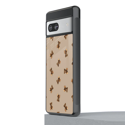 Cuddle Mode stylish phone case for google pixel 7 | glossy glass and slim fit