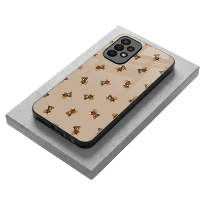 Cuddle Mode stylish phone case for samsung galaxy a23 | glossy glass and slim fit
