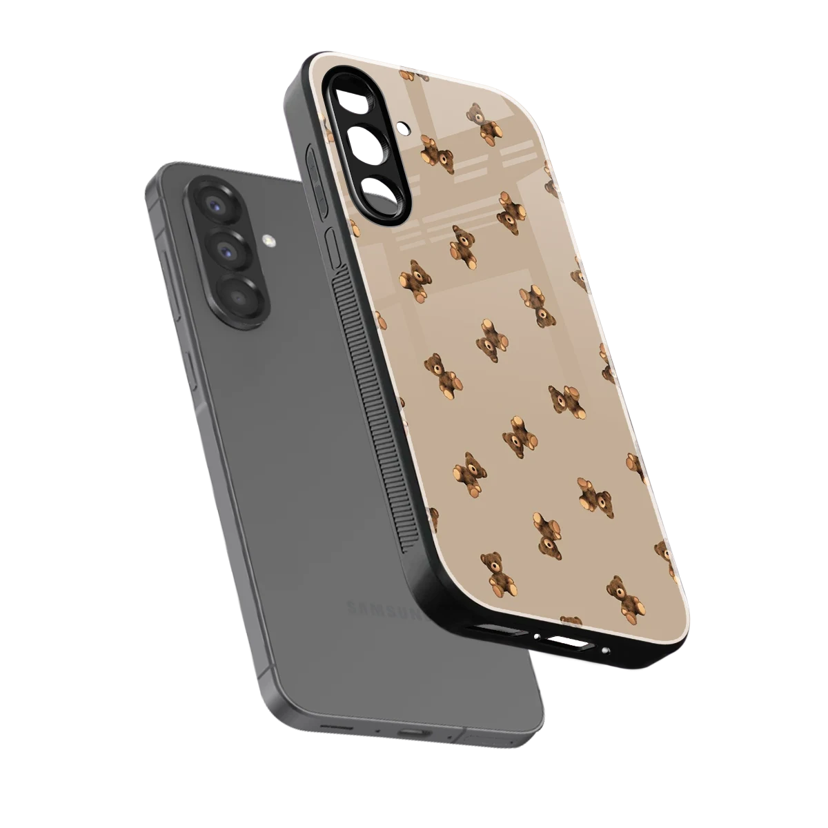 Cuddle Mode sleek samsung galaxy a36 5g cover with tempered glass back and TPU edges