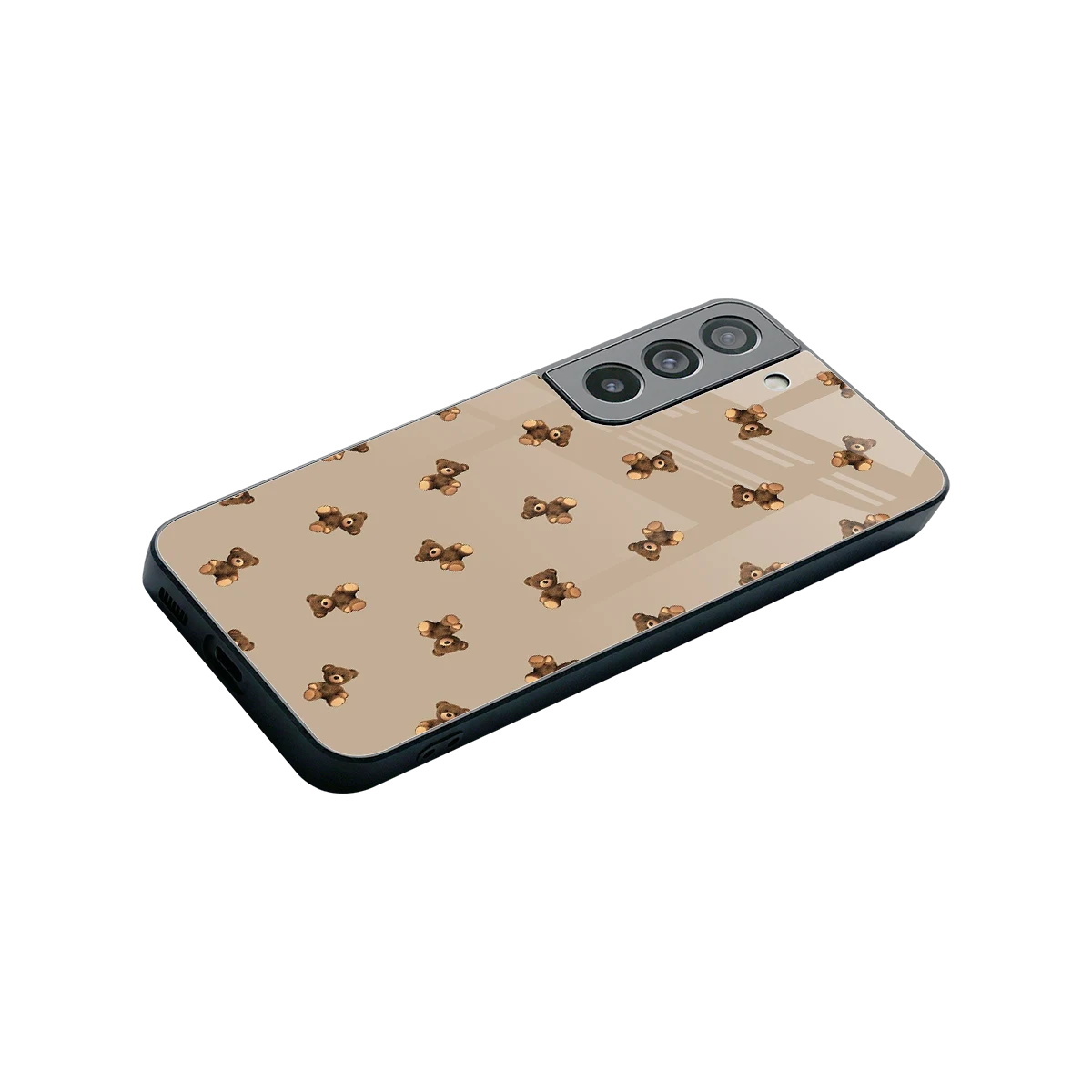 Cuddle Mode stylish phone case for samsung galaxy s22 | glossy glass and slim fit