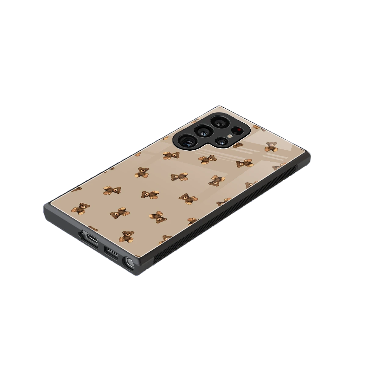 Cuddle Mode stylish phone case for samsung galaxy s23 ultra | glossy glass and slim fit