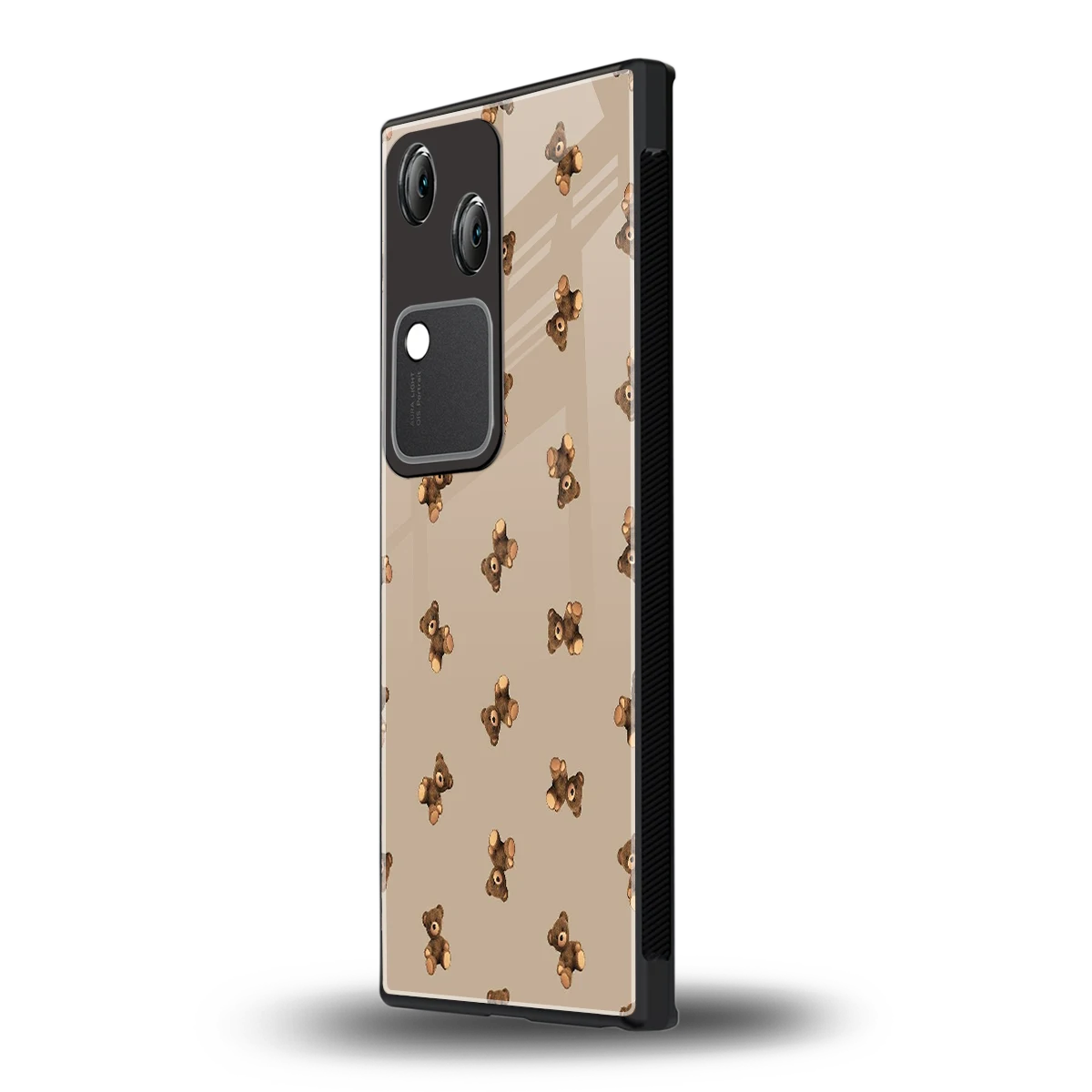 Cuddle Mode vivo v30 mobile cover | shockproof glass phone case