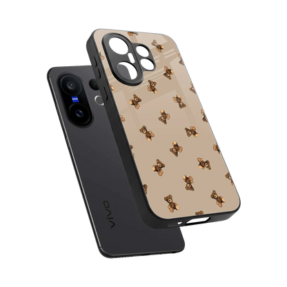 Cuddle Mode sleek vivo x200 fe cover with tempered glass back and TPU edges