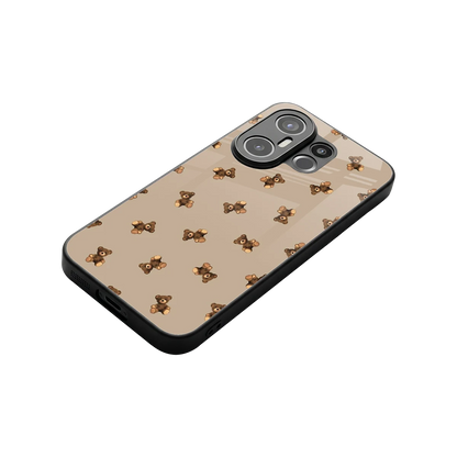 Cuddle Mode stylish phone case for vivo x200 fe | glossy glass and slim fit